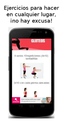 Ejercicios Glúteos android App screenshot 2